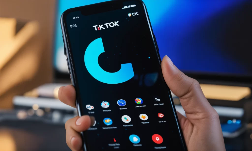 telephone reseaux tik tok