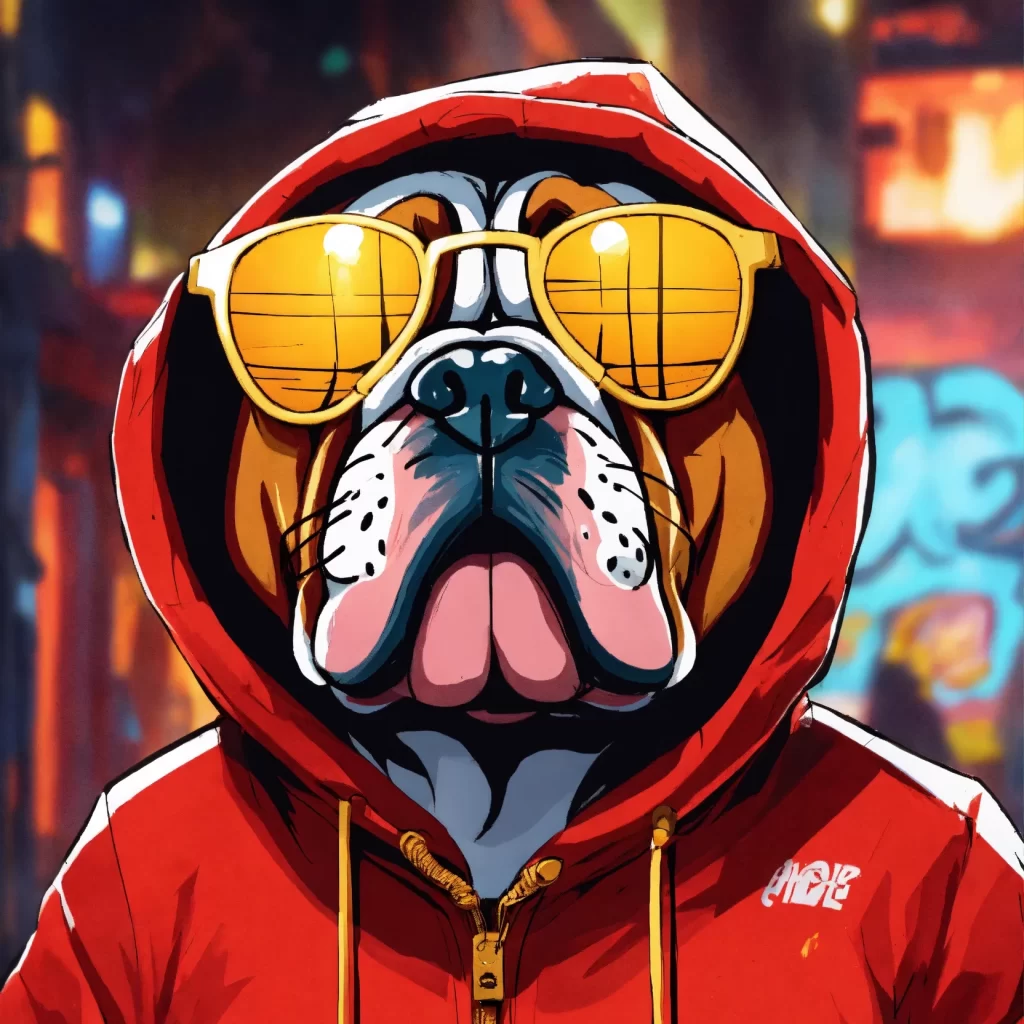 Mascotte IA Internet Créatif
